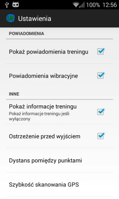 sylwke3100 - No i #freetrackgps ma nareszcie normalne ustawienia jak na Androidową ap...