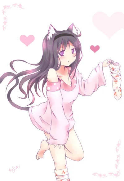 z.....s - #randomanimeshit #madokamagica #homura #homuraakemi #neko 

#yuu



(｡◕‿‿◕｡...