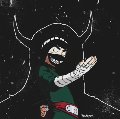 k.....i - #randomanimeshit #trashgang #rocklee #naruto #anime