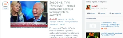 mrbarry - I cyk, tag polityka ze znaleziska został usunięty. Kur# można się naprawdę ...