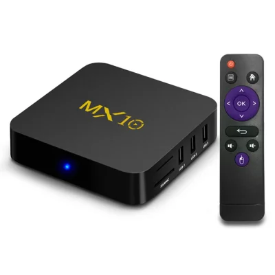 konto_zielonki - Wypasiony TV BOX MX10, 4GB / 64GB, Android 8.1, RK3328 CPU / USB 3.0...