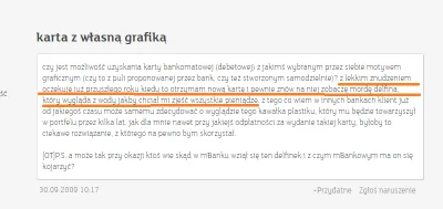 rzabulencja - Zobaczcie jaką perełkę znalazłam na forum mBanku ( ͡º ͜ʖ͡º) #humorobraz...