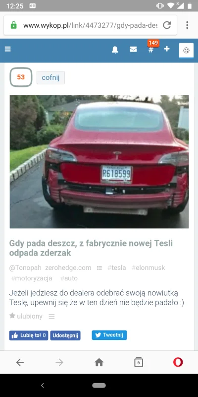 Grzesio87 - @Pilaf: odpada zderzak? Przecież to błahostka :-D