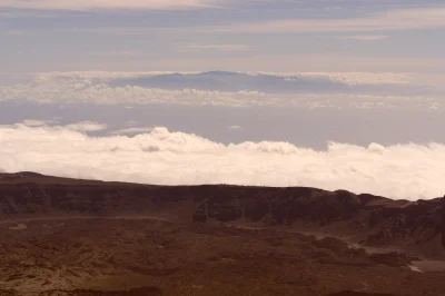 rafikp - Gran Canaria widziana z wulkanu Teide (3718 m n.p.m.) na Teneryfie. Wyspy Ka...
