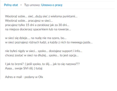 elsky - Kiedy jako rekruter próbujesz być cool ( ͡° ͜ʖ ͡°)
#pracbaza #olx