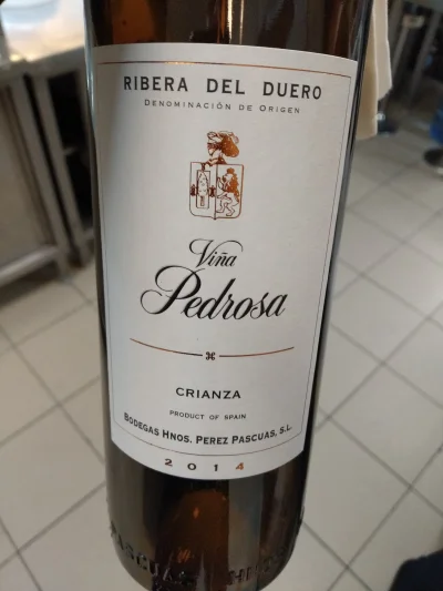 cybulion - 2/100 
Vina Pedrosa Crianza ,100% Tempranillo, Hiszpania - Ribera del Duer...