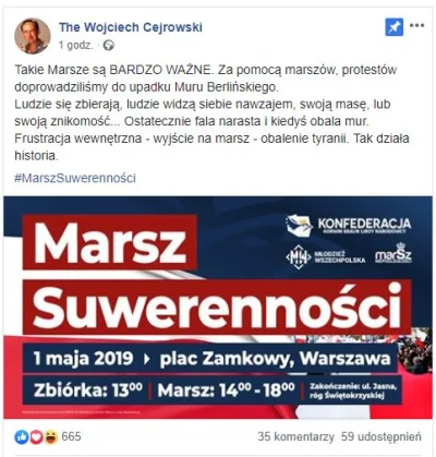 wojtas_mks - Zaprosił na jutrzejszy marsz (ʘ‿ʘ)