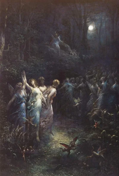 arsaya - Gustave Dore, Midsummer Night's Dream, 1870
#malarstwo #sztuka #obrazy