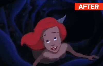 k.....z - Gdyby Arielka miała normalnej wielkości oczy



#gif #arielka #disney