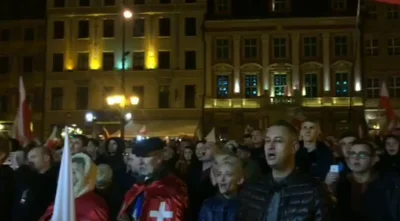 AlternatywnyKaloryfer - Najpiękniejszy moment marszu niepodległości we Wrocławiu. Mię...