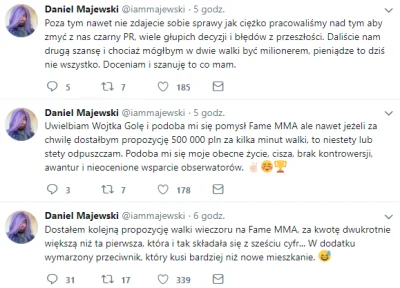 CeZ_ - Majewski jednak nie zawalczy na FameMMA 
#famemma