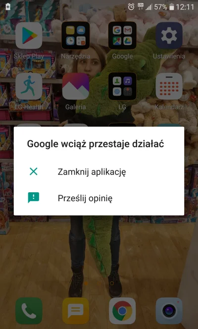 Bepower - Mireczki mam problem. Na lg g5 od rana wyskakuje mi taka informacja. Nigdy ...