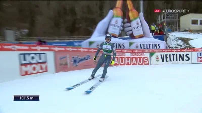 S.....T - Polacy w serii skoków w Val di Fiemme
15. Szczepan Kupczak - 101.5 m - 130...