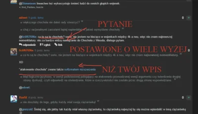 6c6f67696e - > Nie, odpowiedziałem na pytanie postawione o wiele wyżej niż twój wpis....