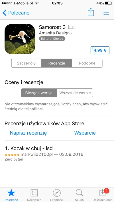 Falalol - Chciałbym się zapytać, czy tak rzeczywiście jest :)

#gry #appstore