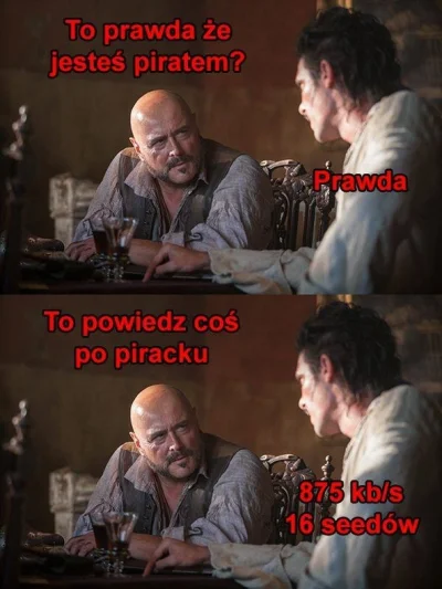 Maximusdecimuspl - Prawdziwy Pirat ¯\\(ツ)\_/¯ #humorobrazkowy #gownowpis #heheszki