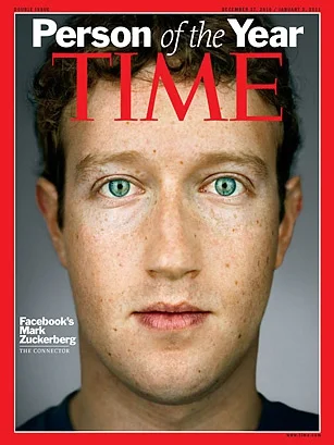 nexiplexi - Okładki Time'a
Mark Zuckerberg - 27 XII 2010 - osoba roku 2010
#ciekawo...
