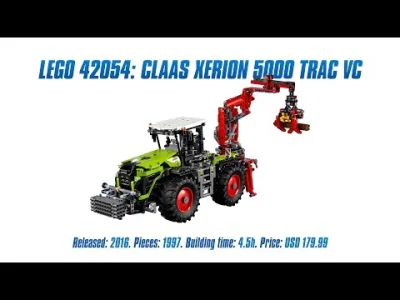 M_longer - LEGO Technic 42054: CLAAS XERION 5000 TRAC VC

Recenzja najnowszego (i n...