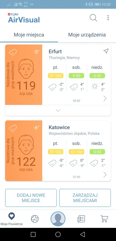 bsl - #katowice #erfurt #niemcy #smog