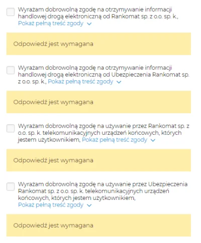 Lapidarny - "DOBROWOLNA" zgoda według portalu Rankomat.pl
#ubezpieczenia