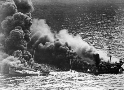 angelosodano - Tankowiec Dixie Arrow storpedowany przez niemiecki okręt podwodny U-71...