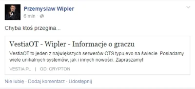kilroy137 - Co ten Wipler? Co ta Tibia?

https://www.facebook.com/wipler/posts/8659...