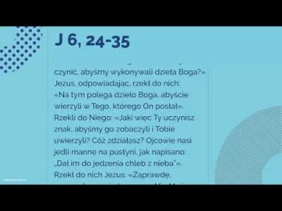 InsaneMaiden - 5 SIERPNIA 2018
Niedziela XVIII tygodnia okresu zwykłego

(J 6, 24-...