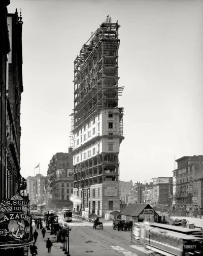 Ustinovitch - Times Square w budowie #ciekawostki #architektura