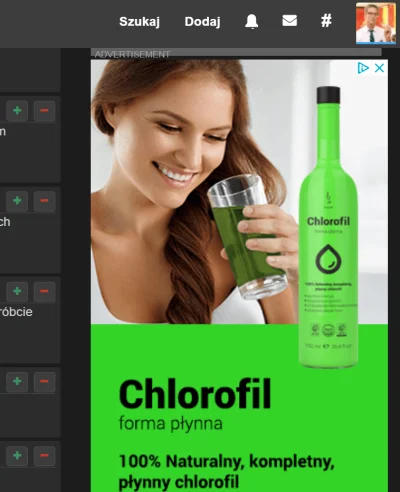 N.....r - Proszę o #wykopefekt, na stronie głównej reklamowany jest Chlorofil, który ...