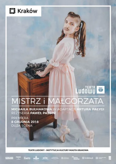 otherside - Plakat do spektaklu „Mistrz i Małgorzata” w Teatrze Ludowym. Co myślicie?...