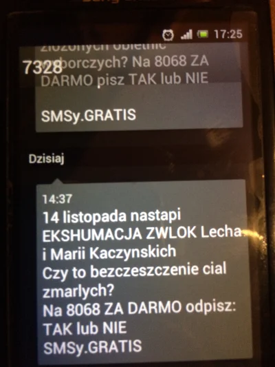 jaskowice1 - Mireczki, dostał ktoś takiego smsa? XD Super ankiety xD

#heheszki