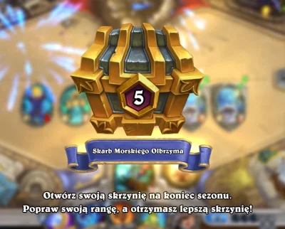 polok20 - Minimum w tym sezonie wbite. To co teraz grindowac to legendy? #hearthstone