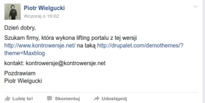 wodzik - Taka sytuacja na jednej z grup na FB. Matka Kurka chce zmienić wygląd swojej...