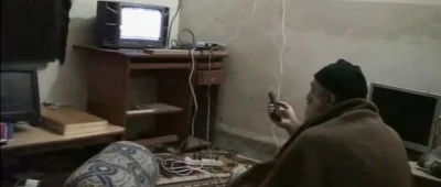 maluminse - #szok Obama oglądający Osamę w telewizji w swojej villokryjówce #osama #o...