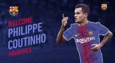 vardum97 - Coutinho oficjalnie zawodnikiem Barcelony!
Barcelona ogłosiła to na Twitt...