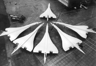 s.....w - Flota samolotów Concorde w Wielkiej Brytanii, Londyn - 1986 rok.
#ciekawost...