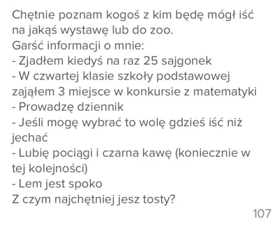 Ni3pokolorowany - Bardzo cringe czy jednak spoko? #tinder