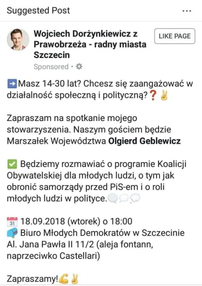 Hooorus - @Edek_Niemiec W Szczecinie uczą jak obronić samorządy przed złym PiSem ( ͡°...