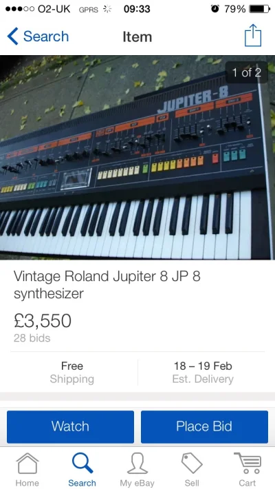 S.....Q - Ostro walczą na #ebay o rolanda #synthmasters #synthporn