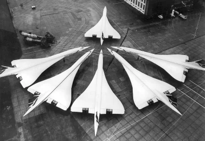 dr_gorasul - Wszystkie brytyjskie Concorde w jednym miejscu. 1986, port lotniczy Heat...