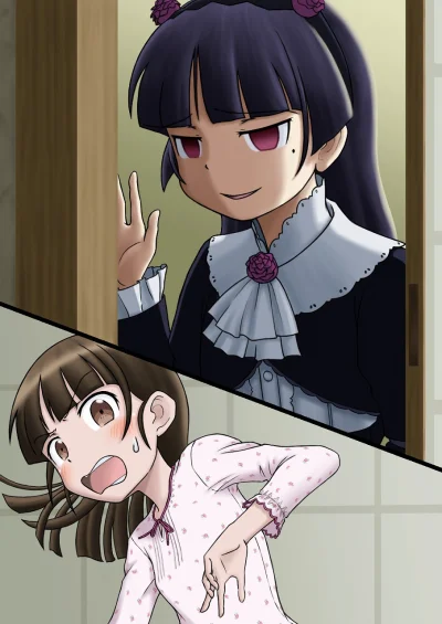 z.....s - #randomanimeshit #oreimo #kuroneko #hinatagokou #loli (Hinata chodzi do szk...