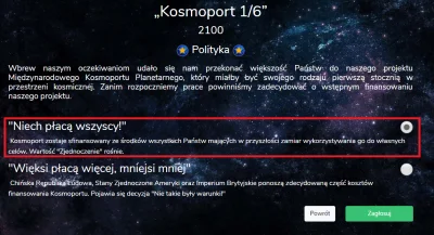 Cesarz_Polski - Długo się nad tym zastanawiałem, bo nie chciałem kosmoportu. Probleme...