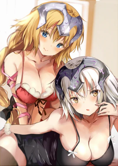 bakayarou - #randomanimeshit #fate #fategrandorder #jeannealter #jeannedarc #oppai #a...