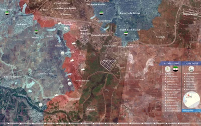 60groszyzawpis - Chyba najbardziej prawdopodobna mapa sytuacji w Aleppo:

Strzałkam...