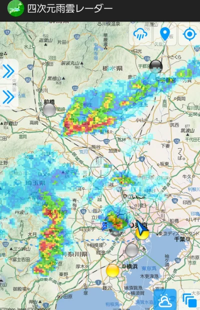 ama-japan - @stannis zapowiadali przelotne na dziś. Radar pokazuje jakieś mocne chmur...