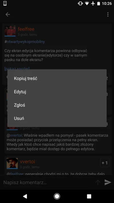 feelfree - Dodałem możliwość edycji / usuwania wpisu, oraz możliwość sprawdzenia list...