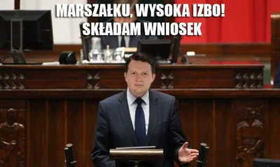 lekarzoperatorkolonoskopu - Ooo pan poseł bez mandatu. Wstawaj, już po wyborach