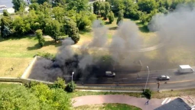 Piotrek00 - Jeszcze nie było? Dziwne. Pożar w tunelu na wisłostradzie, toć to stopro ...