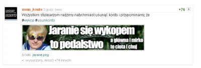 Mowi - #usuwajo #cosiedzieje który to taki śmieszek?