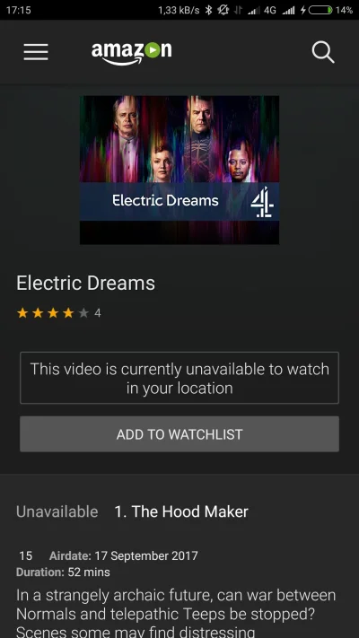 Mruvek - @upflixpl Electric Dreams nie są dostępne w Polsce?